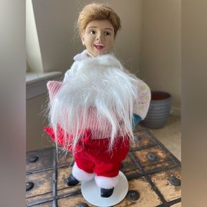 VTG Rhodes Studios Norman Rockwell Doll Scotty Plays Santa 11" Collector # 2154B